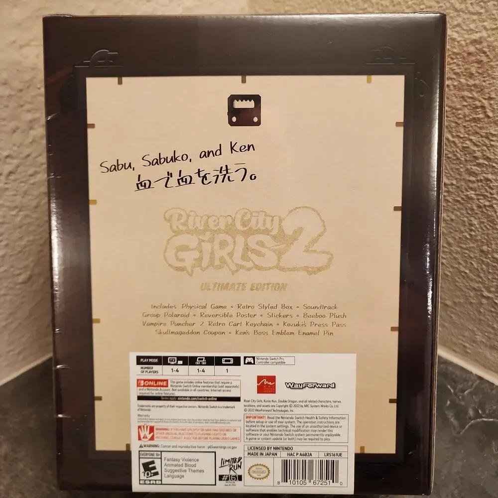 Game - River City Girls 2 [Ultimate Edition] (NEW) - Switch - Limited Run Games